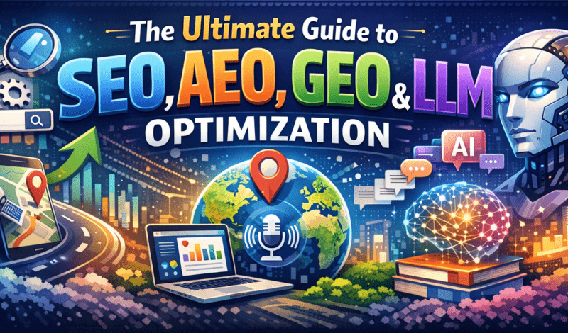 The Ultimate Guide to SEO AEO GEO LLM Optimization 1